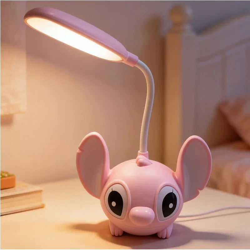 !!Night Light, Anime Cartoon Desk Lamp, Foldable Pencil Sharpener, Eye Protection Desk Lamp, USB Charging, Kids Christmas Gift