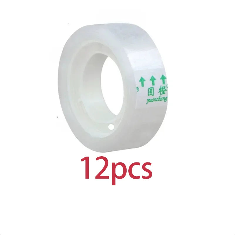 Premium Transparent Tape High-Viscosity Adhesive Multifunctional 0.8cm/1cm/1.2cm/1.8cm for Gift Wrapping And Packing