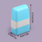 Retro Portable Confidential Stamp, Used for Privacy Personal Information Shielder Anti-Leak Stamp, School Supplies