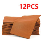6/12PCS 40x40cm Cotton Linen Cloth Napkins Thickened Durable Placemat Reusable for Kitchen Dining Wedding Decoration