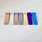 Custom Name Badge Engraved Personalized Name Plate Stainless Steel Custom Name Tag with Magnetic Pin Back Pin Clip