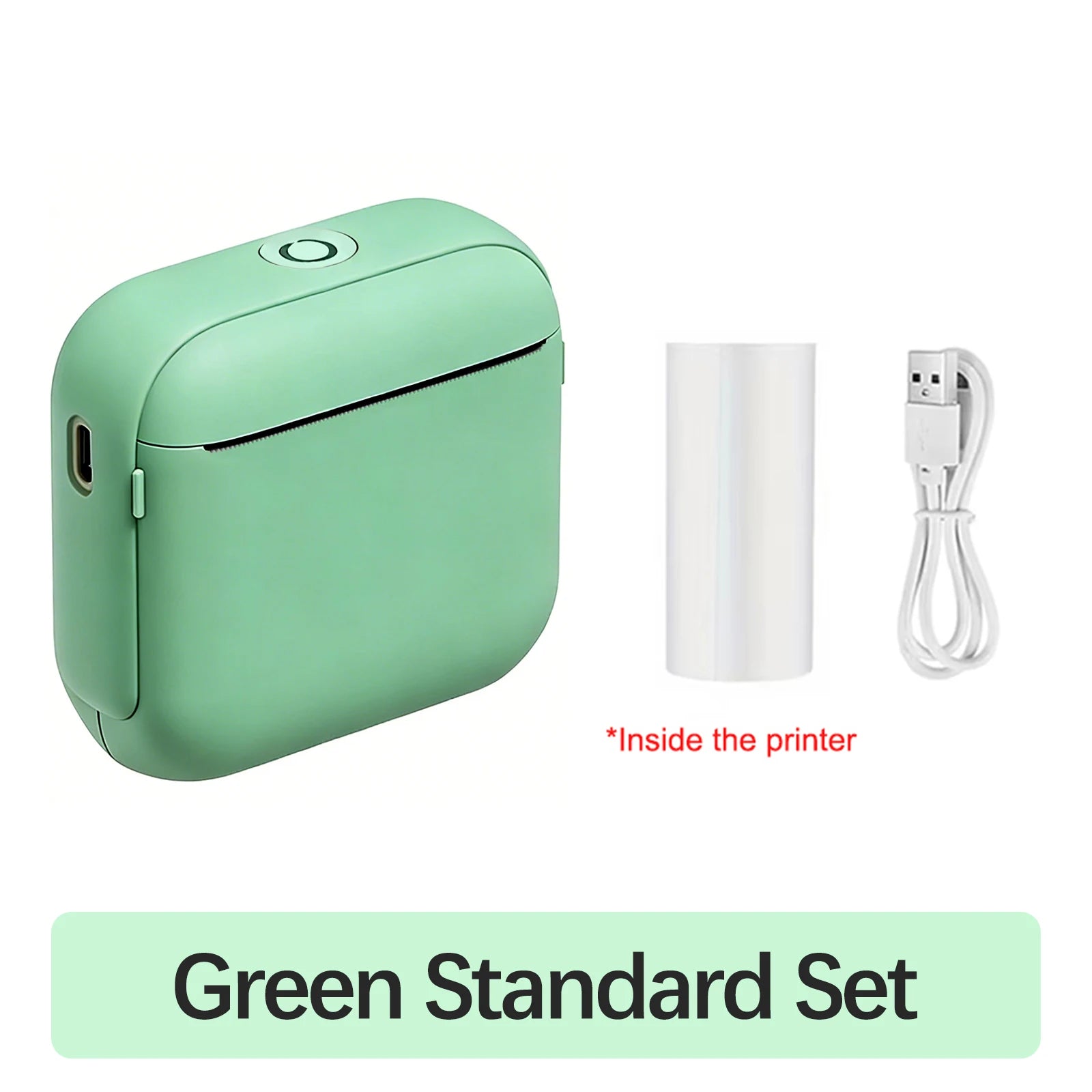 X6 Mini Portable Printer Wireless Bluetooth Thermal Printer For Photo Label Notes Memo List Printing Tag Sticker Printer As Gift