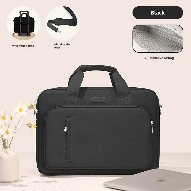 Laptop Bag Case 13.3 14 15.6 17.3 Inch Waterproof Notebook Bag for Macbook Air Pro 13 15 Computer Shoulder Handbag Briefcase Bag