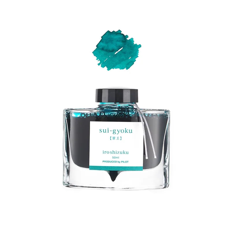 PILOT Original  Japan iroshizuku  Bokusui ink Coloring Ink supplies Ink supplies Natural color  50ML 24 colors