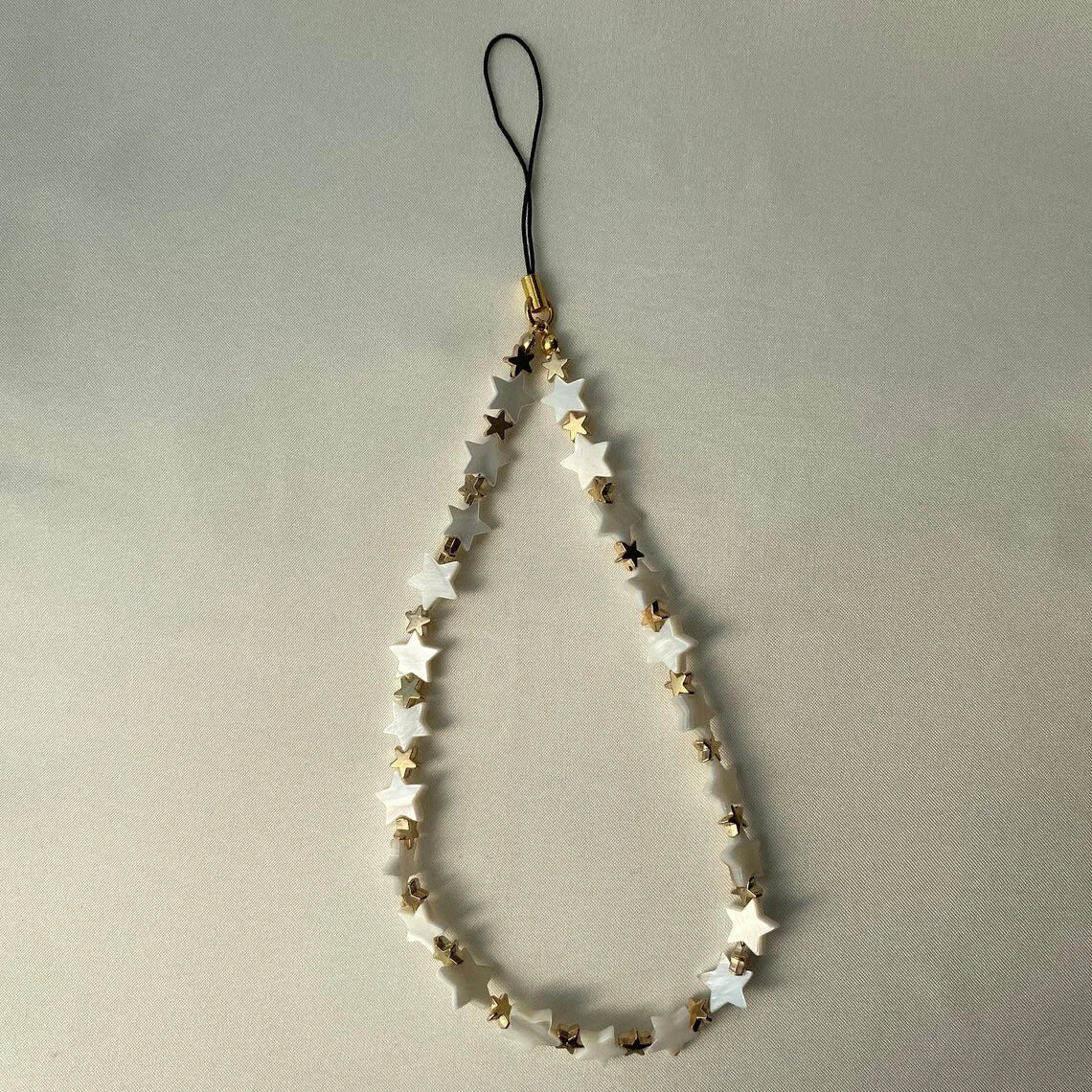 Simple Love Shell Beaded Keychain Mobile Phone Chain Pendant Fashion Mobile XYu Phone Case Accessories Female Jewelry Gifts