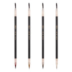 Traditional Chinese Calligraphy Brush Oil Watercolor Wolf Hair Scriptures Writing Brush Wood Oil Painting Art Paint Brush