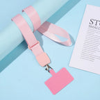 Neck Strap Lanyard for Mobile Phone Rope Anti-lost Keys Mobile Phone Straps Holder Neck Strap Hang Rope Lanyard Patch Card