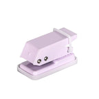 。Kawaii Office School Supplies Stationery Items Mini Hole Punch 1 Hole Cute Paper Punch Portable Round Hole Puncher Paper Cutter