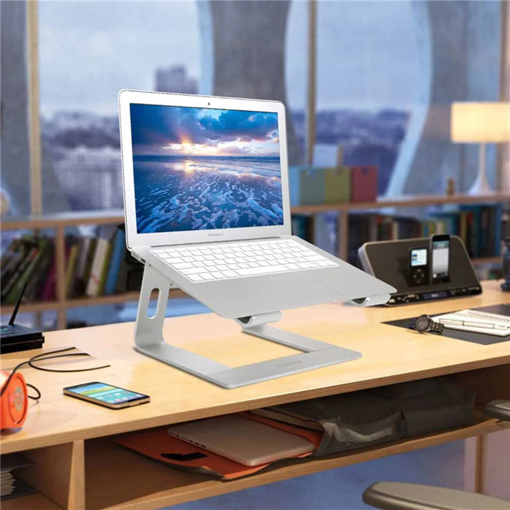 Laptop Stand Holder Aluminum Stand For MacBook Portable Laptop Stand Holder  Desktop Holder Notebook PC Computer Stand