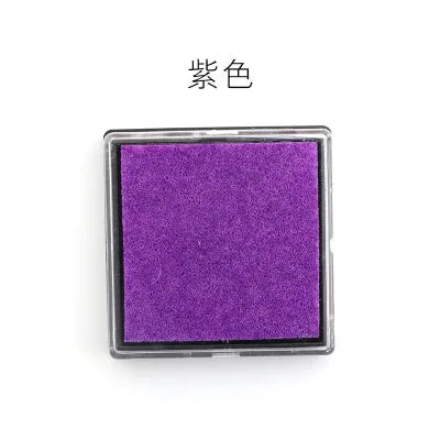 15 Colors Cute Inkpad Craft Oil Based DIY Ink Pads for Rubber Stamps Fabric Scrapbook Wedding Decor Fingerprint Stamp Pad