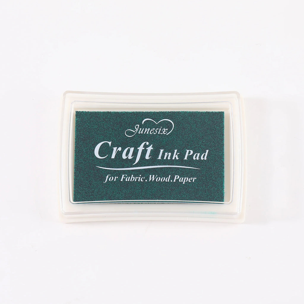 Ink Pad Ink Stamp Pad for DIY Craft Rubber Self Inking Roller Stamps Stationery Album for Scrapbooking Paper Decoration