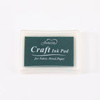 Ink Pad Ink Stamp Pad for DIY Craft Rubber Self Inking Roller Stamps Stationery Album for Scrapbooking Paper Decoration