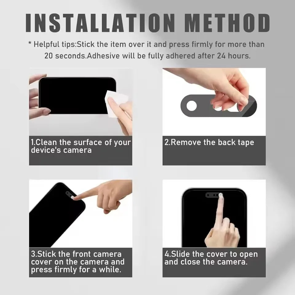 Webcam Cover Protector Privacy Webcam Cover Slide for iPhone 17 Pro Max 17Pro 17Air Series Ultra-Thin Camera Security Covers