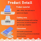 Punches Decorative Lace Edges Scroll Punch Embossing For Scrapbook Cards Easy To Operate DIY Handcraft Tool