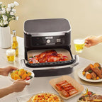 Large Rectangle Air Fryer Disposable Paper Liner 31 cm Nonstick Airfryer Parchment Special Baking Paper for 3-9QT Cooking Basket