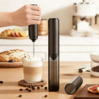 Electric Drink Mixer Rechargable Handheld Milk Frother Powerful Stirrer Egg Beater for Lattes Coffee Foam Maker