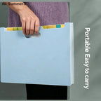 【J3a】13 Pockets Accordion File Organizer, Expanding File Folder With Lable Pocket,Upright Open Top,A4/Letter Size Paper Document