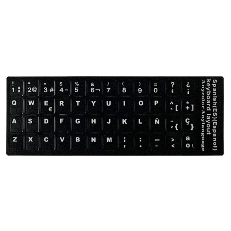 Spanish frosted keyboard sticker, DIY computer laptop keyboard protective film, anti-abrasion button sticker film