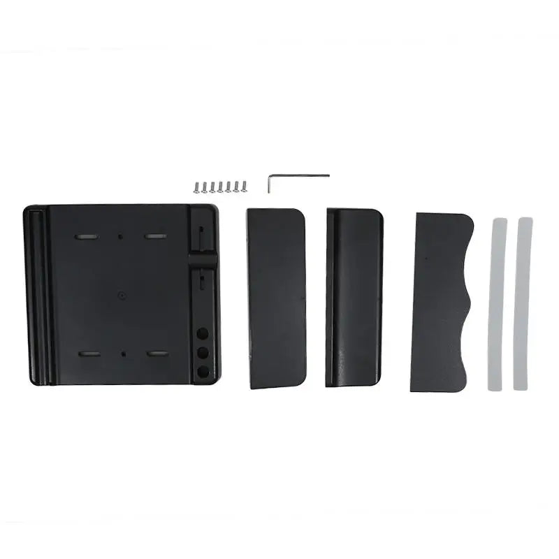 4 in 1 Office Laptop Stand Vertical Save Desktop Space Easy To Place Computer Accessories Scalable Width Office Desk Storage