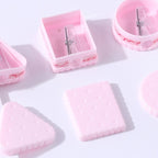 3pcs/lot Creative Fresh and Cute Biscuit Pencil Sharpener Children's Pencil Sharpener Stationery Random Colors