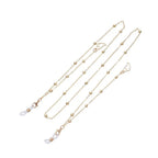 New Fashion Women Eyeglass Chain Hollow Star Pearl Beaded Sunglasses Reading Glasses Lanyard Eyewear Holder Neck Strap Rope