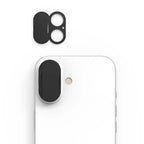 Protective Back WebCam Cover Sticker Anti-Scratch Camera Lens Cap Plastic Phone Lens Privacy Protector for iPhone 16/16Plus