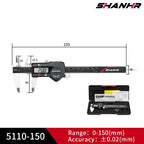 SHANHR 150/200/300 mm Digital Electronic Caliper Ruler IP54 Digital Vernier Caliper Digital Caliper Stainless Steel Calipers