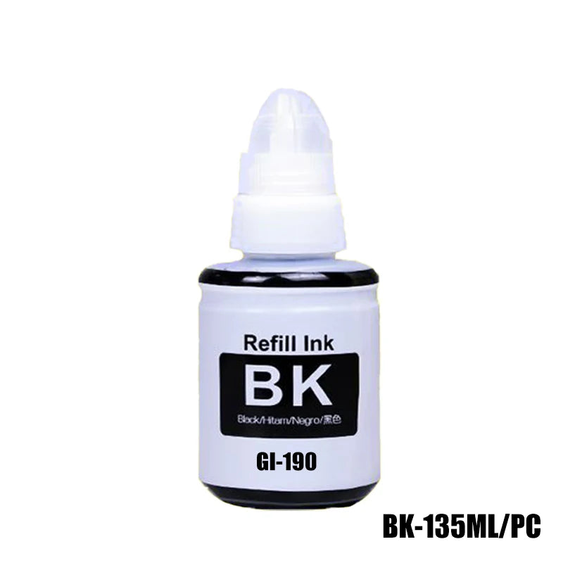 GI-190 Refill Ink For Canon gi 190 For Canon PIXMA G1100 G1110 G2100 G2110 G3100 G3102 G3110 G3111 G4100 G4110 G4111 Printer