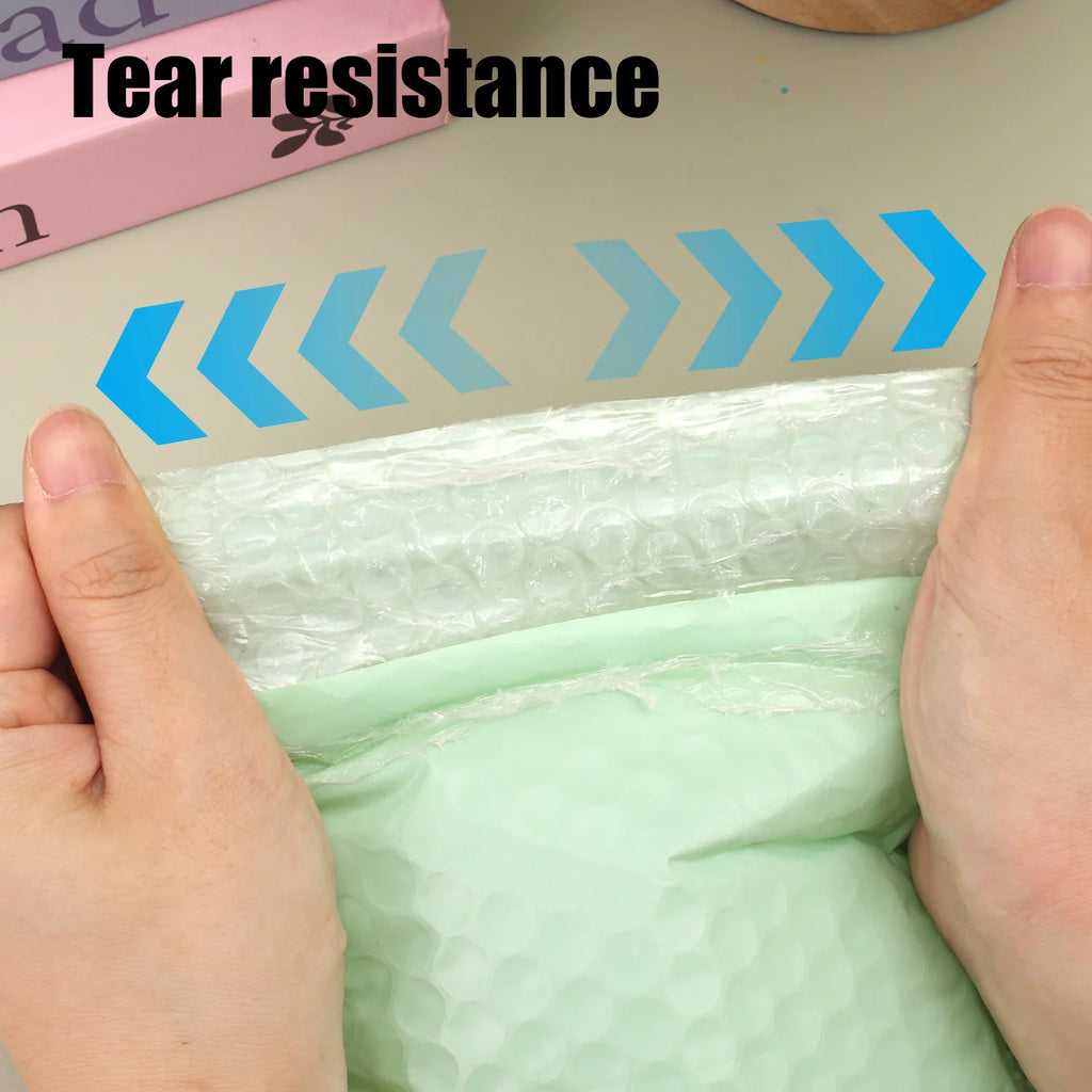 Thickened Bubble Bags Shipping Mailers Padded Envelopes Strong Adhesive Self Seal Waterproof Anti-Shock Bags for Business Post