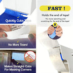 Painters Tape Applicator Windows Door Frame Trim Masking Tape Dispenser for Construction Site Grout Sealing Home Renovation Tool