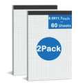 Large Blueprint Quad Grid Notebook Graph Paper Draft Sketch Book Letter Size Engineering Design Drawing Notepad Office School Us