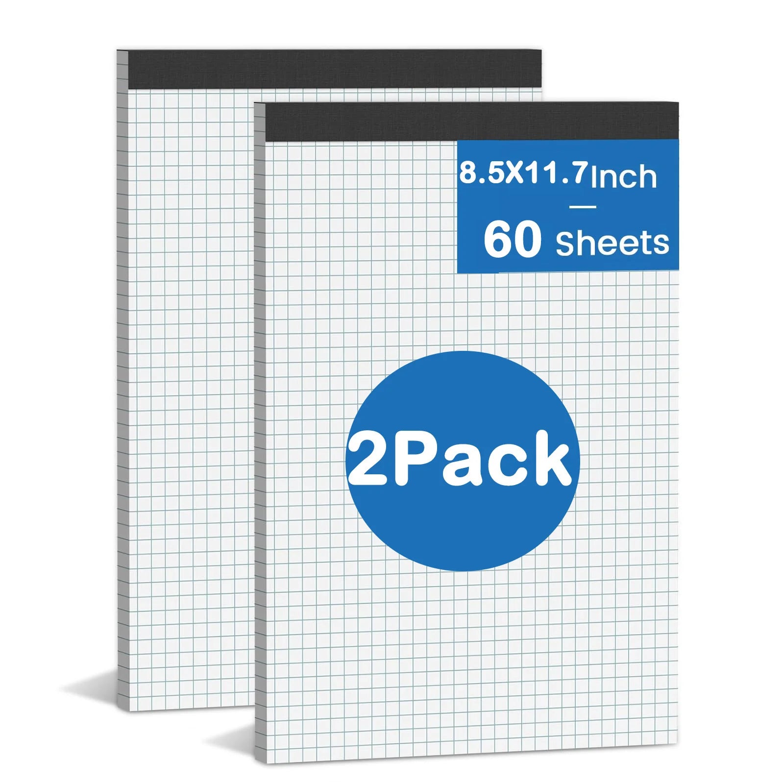 Large Blueprint Quad Grid Notebook Graph Paper Draft Sketch Book Letter Size Engineering Design Drawing Notepad Office School Us