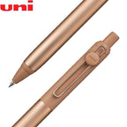New Uni uniball Zento Flow Metal Rollerball Pen Aluminum Grip Gel Pens 0.5mm Water-Based Black Ink Ultra Smooth Writing Japan