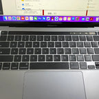 (Us American Style) Frosted Transparent White Mbp Keyboard Sticker Compatible with 13- 16inch MacBook Air/Pro Key Sticker Translucent Film to Prevent Keyboard Oiling