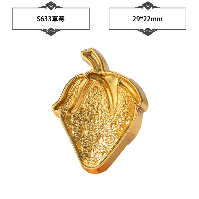 Plant Wax Stamp Seal Wax Print Thick Copper Head Carved Sealing Tool Holiday Party Invitation Letter Wedding Decorative