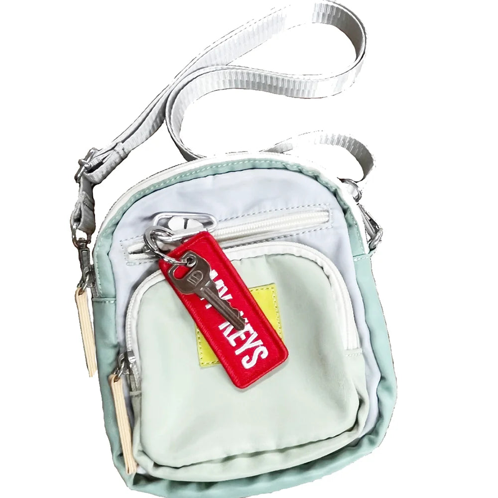 Personalized Name Customization Embroidery Patches, Car, Motorcycle, Backpack, Door Lock, Key-Chain Tag