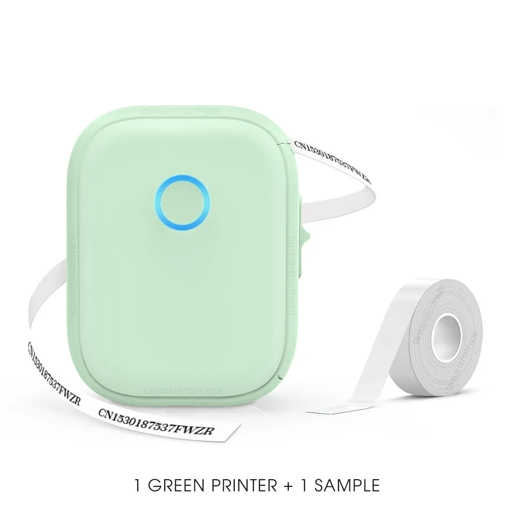 Adhesive Label Printer Marklife P12 Portable Mini Printer P12 Thermal Label Maker Wireless Bluetooth Labeling Machine or Sticker