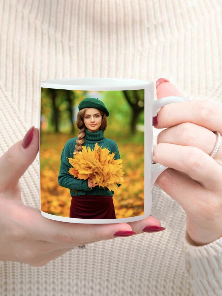 Personalised Your Photo Mug, Custom NAME IMAGE Cup, Customize Coffee Mugs, Tea Cups, Mothers' Day, Fathers' Day Wedding Gift