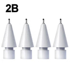 4-1Pcs Replacement Pencil Tips for Apple Pencil 1 2 3 Pro/USB-C Silicone Protective Cap Touch Screen Stylus Pen Nibs for IPencil