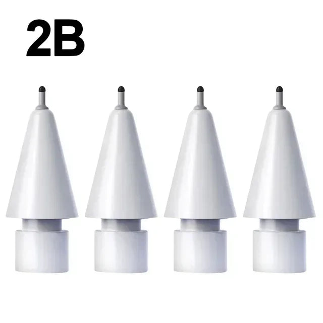 4-1Pcs Replacement Pencil Tips for Apple Pencil 1 2 3 Pro/USB-C Silicone Protective Cap Touch Screen Stylus Pen Nibs for IPencil