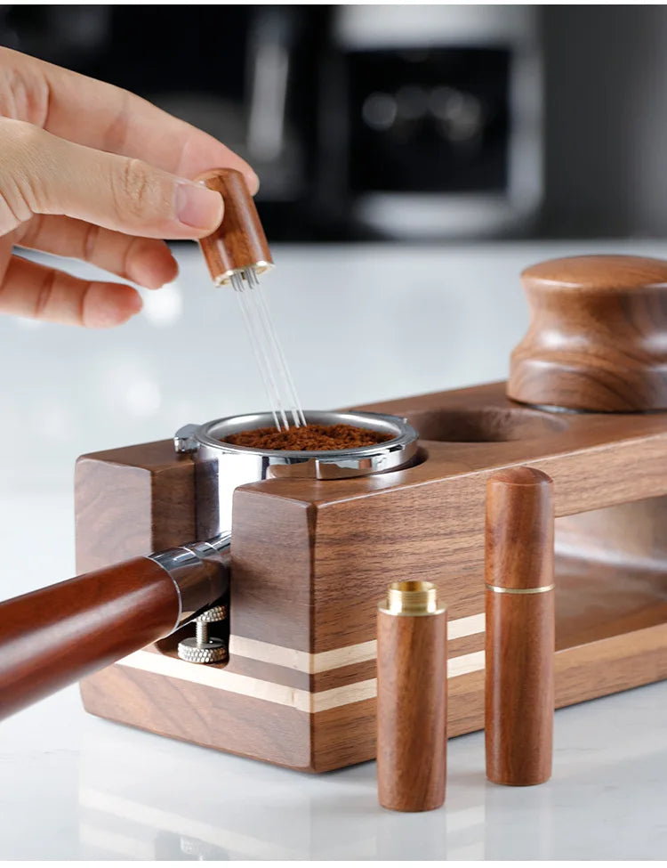 Coffee Tamper Needles Tools Espresso Coffee Stirrer Coffee Stirring Tool 6 Needles Cafe Stirring Barista Accessories