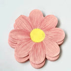 Disposable Daisy Paper Plate Flower Meal Plate Picnic Cake Plates Birthday Theme Party Decoration