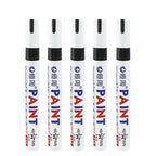 1/3/6/12 Colors Permanent Paint Marker White/Gold/silver Markers for Car Tire Tread Rubber Fabric Paint Metal Paint Marker Pens