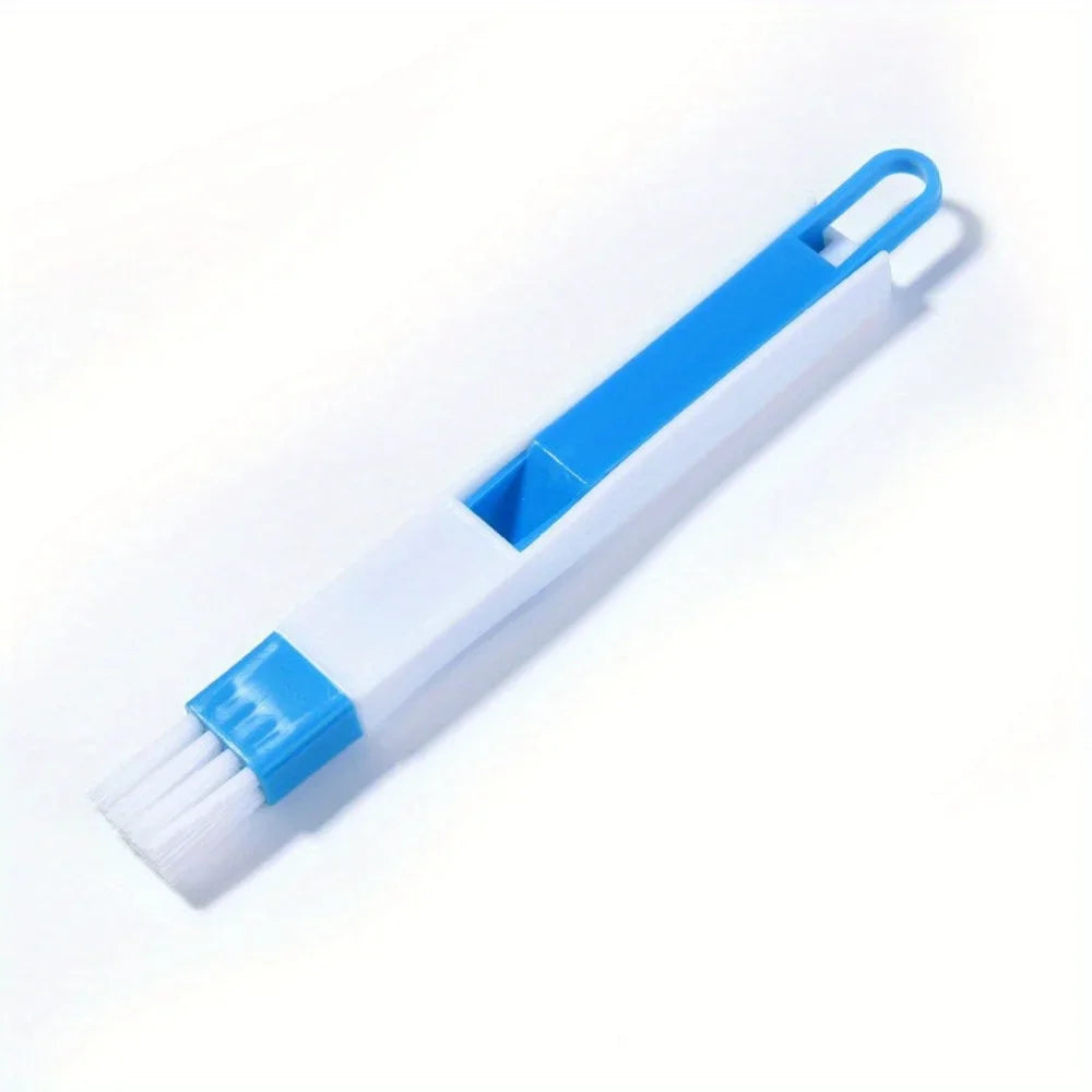 1PCS Portable Cleaning Brush Multifunctional Door and Window Keyboard Groove Cleaner Dust Shovel Window Rail Cleaning Tool