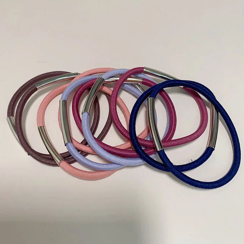 10PCS New Girls Elastic Hair Rubber Bands Kids Headbands Women Hair Tie Hair Gum Ponytail Hair Holders Hair Accessories