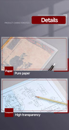 Angel Mark Translucent Copying Paper Copy Paper 16K/A4/A5 For Drawing Calligraphy Craft Writing Sketching Painting Art Supplies