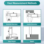 Metal Digital Display Calipers Verniers Calipers Quality Caliper Woodworking Measuring Instruments Tools Depth Calipers