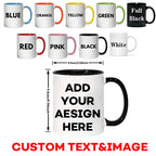 Custom Mug - Personalized Coffee Mug with Photos & Text - Unique Gift for Anniversary, Valentine's Day, and Mother's Day