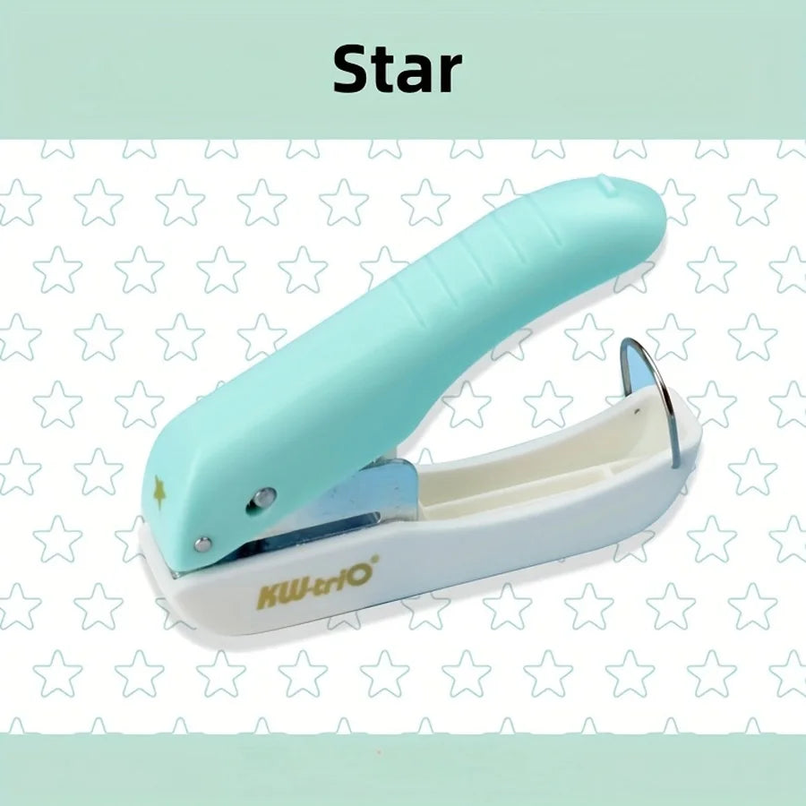 1pc single-hole puncher, with multiple punching modes available. A paper/photo punching tool for stationery use.
