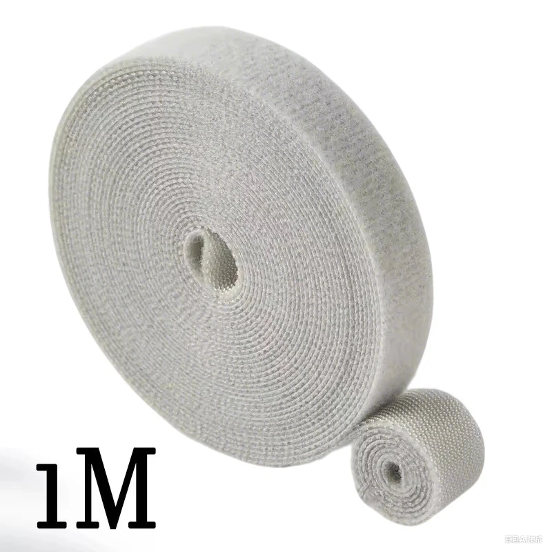1/2/3M Reusable Organizer Wire Cable Winder Cord Management Ties Protector for iPhone Samsung Xiaomi Earphone Mouse PC Laptop